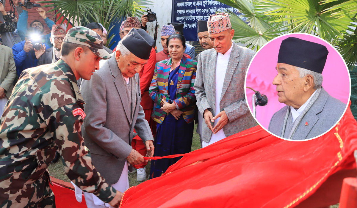 जीतगढीलाई बृहत् बुटवलको पर्यटन सर्किटको आधार क्षेत्र बनाऔंः राष्ट्रिपति 
